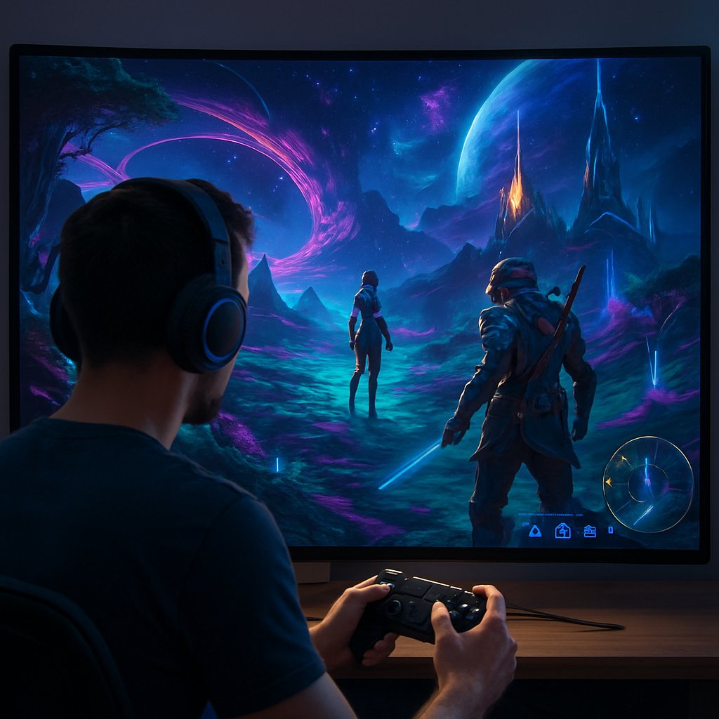 Ilustrasi Game Online Terbaru 2026: Konsep Kreatif & Tampilan Premium