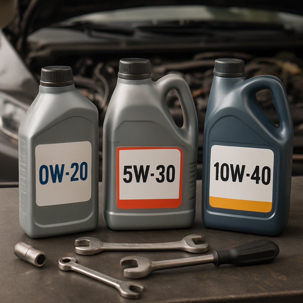 Ilustrasi 5 Perbedaan Oli Mobil: 0W-20, 5W-30 & 10W-40 Ala Zeusbola